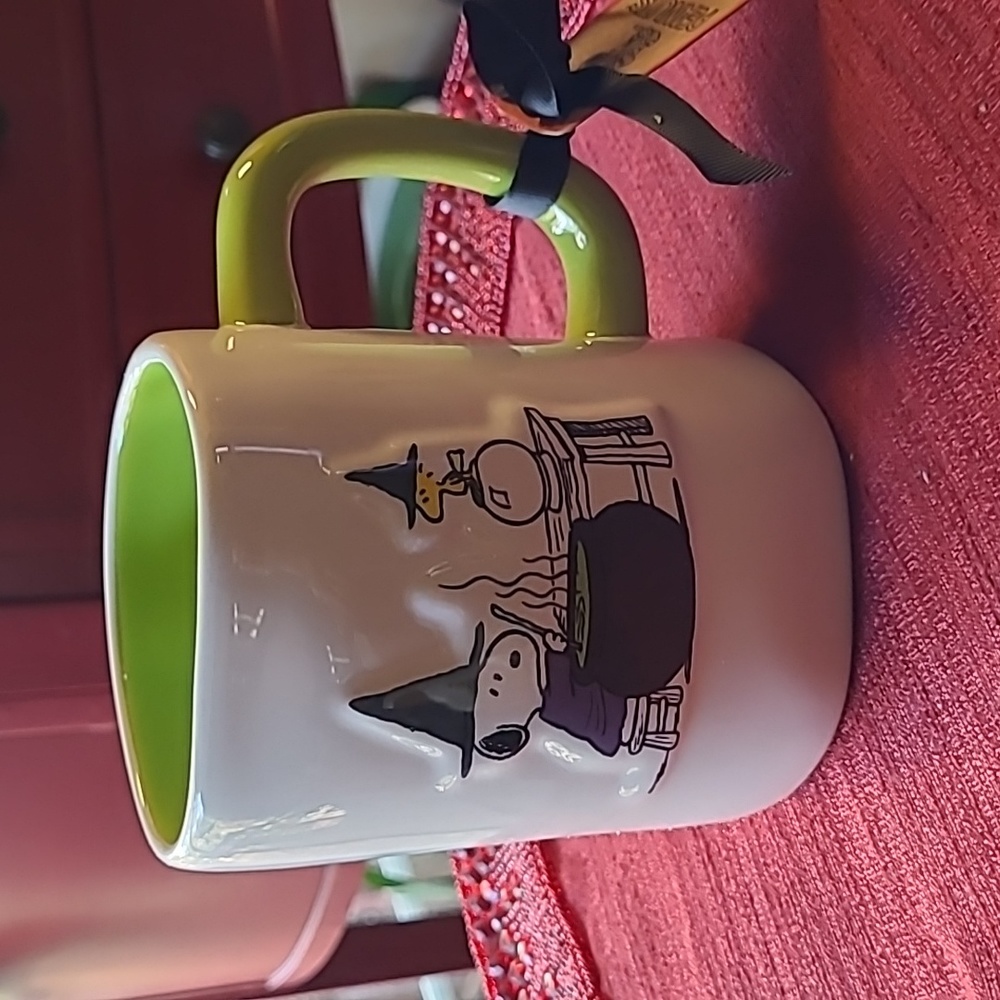 Rae Dunn Halloween Snoopy Mug